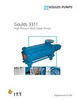 Goulds 3311 High-Pressure Multi-Stage Pumps - 1