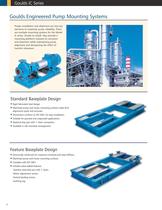 Goulds IC Series ISO Chemical Process Pumps For Worldwide Applications ...