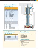 Goulds VRS Vertical Rubber-Lined Cantilever Pump Designed for Abrasive and Slurry Services - 3