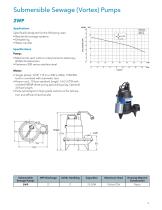 E 100B Sump, Effluent and Wastewater Product Line - 10