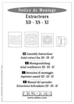 Axial extract fan XD - XS - XI - 1