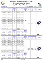 Split-Core Current Transformer CT24 Series(1A&5A&mV) - 10