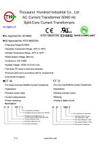 Split-Core Current Transformer CT24 Series(1A&5A&mV) - 3