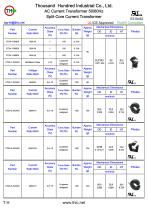 Split-Core Current Transformer CT24 Series(1A&5A&mV) - 4