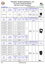 Split-Core Current Transformer CT24 Series(1A&5A&mV) - 6