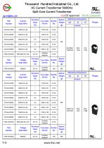 Split-Core Current Transformer CT24 Series(1A&5A&mV) - 8