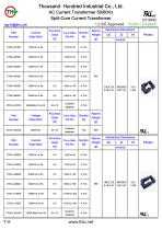 Split-Core Current Transformer CT24 Series(1A&5A&mV) - 9