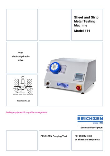 Technical Description Model 111