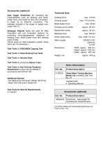 Technical Description Model 134-3