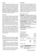 Technical Description Model 212-2