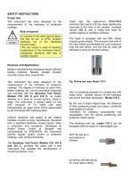 Technical Description Model 318-2
