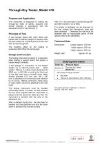 Technical Description Model 416-2