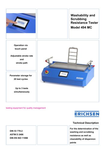 Technical Description Model 494 MC