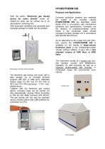 Technical Description Model 519 / 519 Smart / 529-3