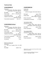 Technical Description Model 519 / 519 Smart / 529-4