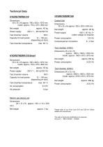 Technical Description Model 519 / 519 Smart / 529-4