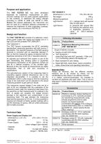 Technical Description Model 527-2
