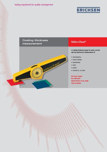 Technical Description Model MikroTest