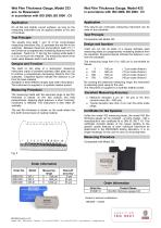 Technical Description Models 234 / 333 / 433-3