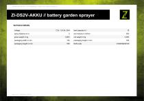 ZI-DS2V-AKKU // battery garden sprayer - 2