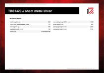TBS1320 // sheet metal shear-2