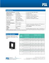 PSL Ultra Precise Calibrated CT Data Sheet - 2