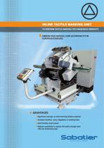 INLINE TACTILE MARKING UNIT - 1