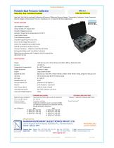 Portable Dual Pressure Calibrator Heavy Duty - Dual - Pneumatic & Hydraulic PPC-D+ - 1