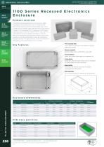 1100 Series Recessed Electronics Enclosure-1
