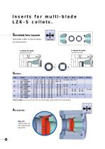 MULTI-BLADE COLLET CHUCKS LZK/LZK-S - 10