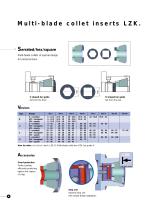 MULTI-BLADE COLLET CHUCKS LZK/LZK-S - 6