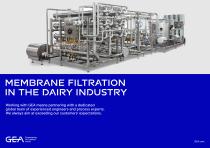 MEMBRANE FILTRATION IN THE DAIRY INDUSTRY-1