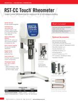 RST-CPS Touch™ Rheometer - AMETEK Brookfield - PDF Catalogs | Technical ...