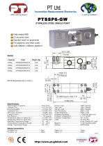 Single Point Load Cells-Welded Stainless, Affordable, 600x600mm platform - 1