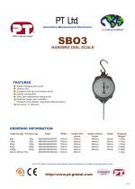 Spring Hanging Dial Scale Brochure - 1