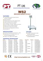 WS2 Weighing Scale Brochure - 1