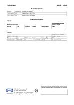 Electronic potentiometers, EPN-110DN ANSI code 18-5