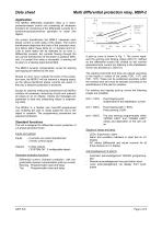 Multi-Differential Relay, MDR-2 - 2