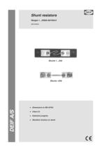 Shunt resistors - 1