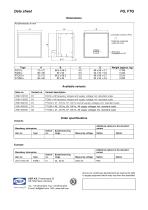 Single frequency meters, types FQ, FTQ - 3