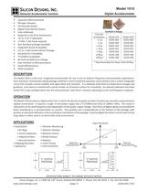 Silicon Designs Model 1010 Digital Accelerometer Chip (LCC/LJCC) - 1