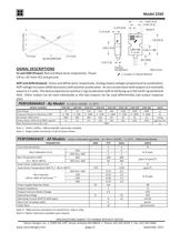 Silicon Designs Model 2260 Analog Accel, ±4V Differential or 4V Single Ended Output,  +8 to +32 VDC - 2