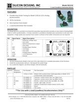 Silicon Designs Model EB1210 L-Lead (Leadless) Evaluation Board - 1