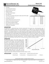 Triaxial MEMS Capacitive Analog Accelerometer Module - 1