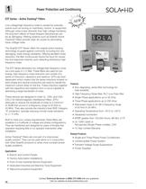 Surge Protection, Filtering, Date/Line Surge Protection - 10