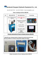 KM-81B hose crimping machine KM hydraulic-1