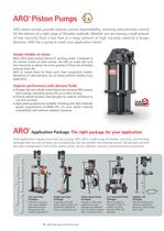 Diaphragm & Piston pumps   Products Overview & Applications - 10