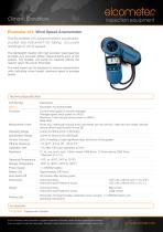 Elcometer 410 Wind Speed Anemometer - 1