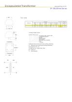 Encapsulated Transformers-EE20*10mm Series - 1