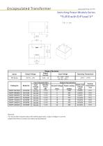 Encapsulated Transformers-SMP Module Series 3.3W & 5W - 1